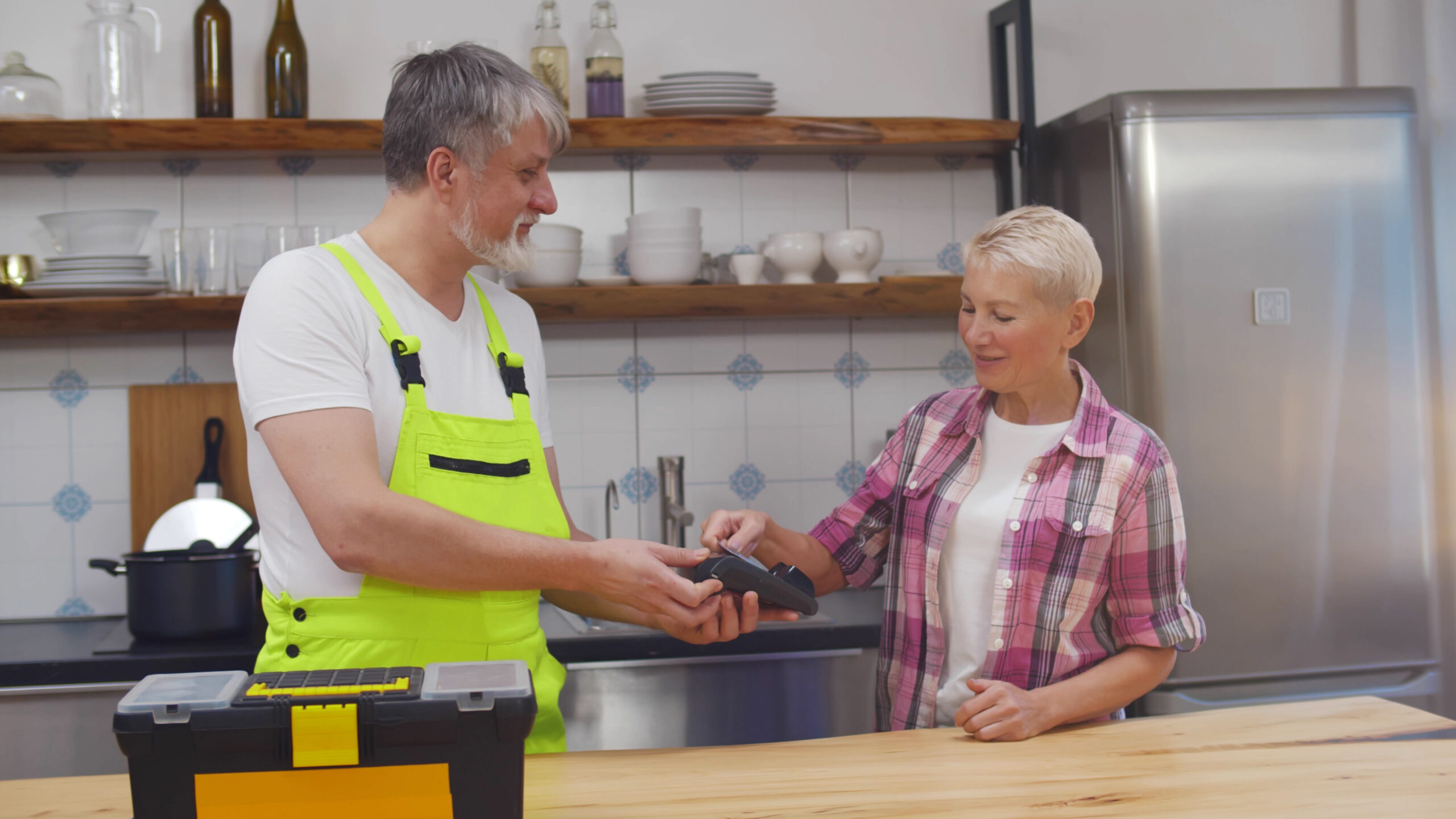 Home and field service payment solutions